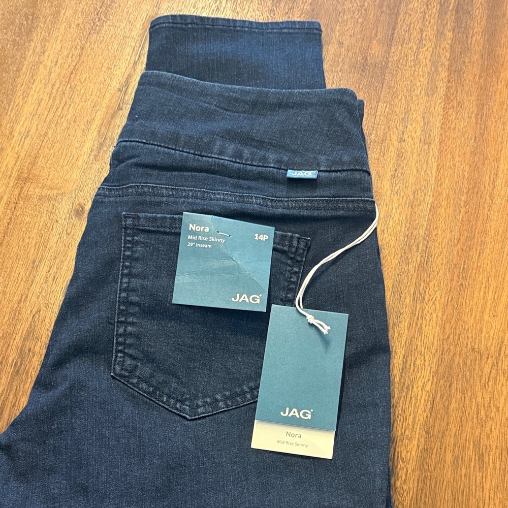 Jag Jeans Women's Skinny Jeans - INK 14p NWT